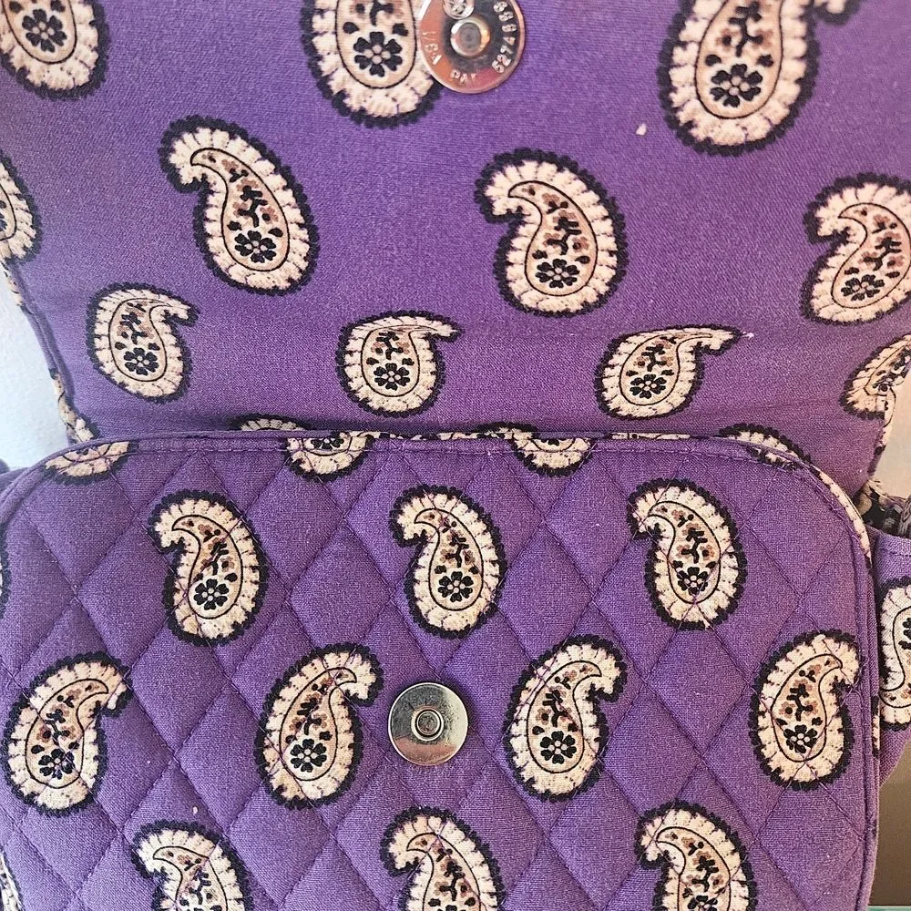 Vera Bradley elegant purple
